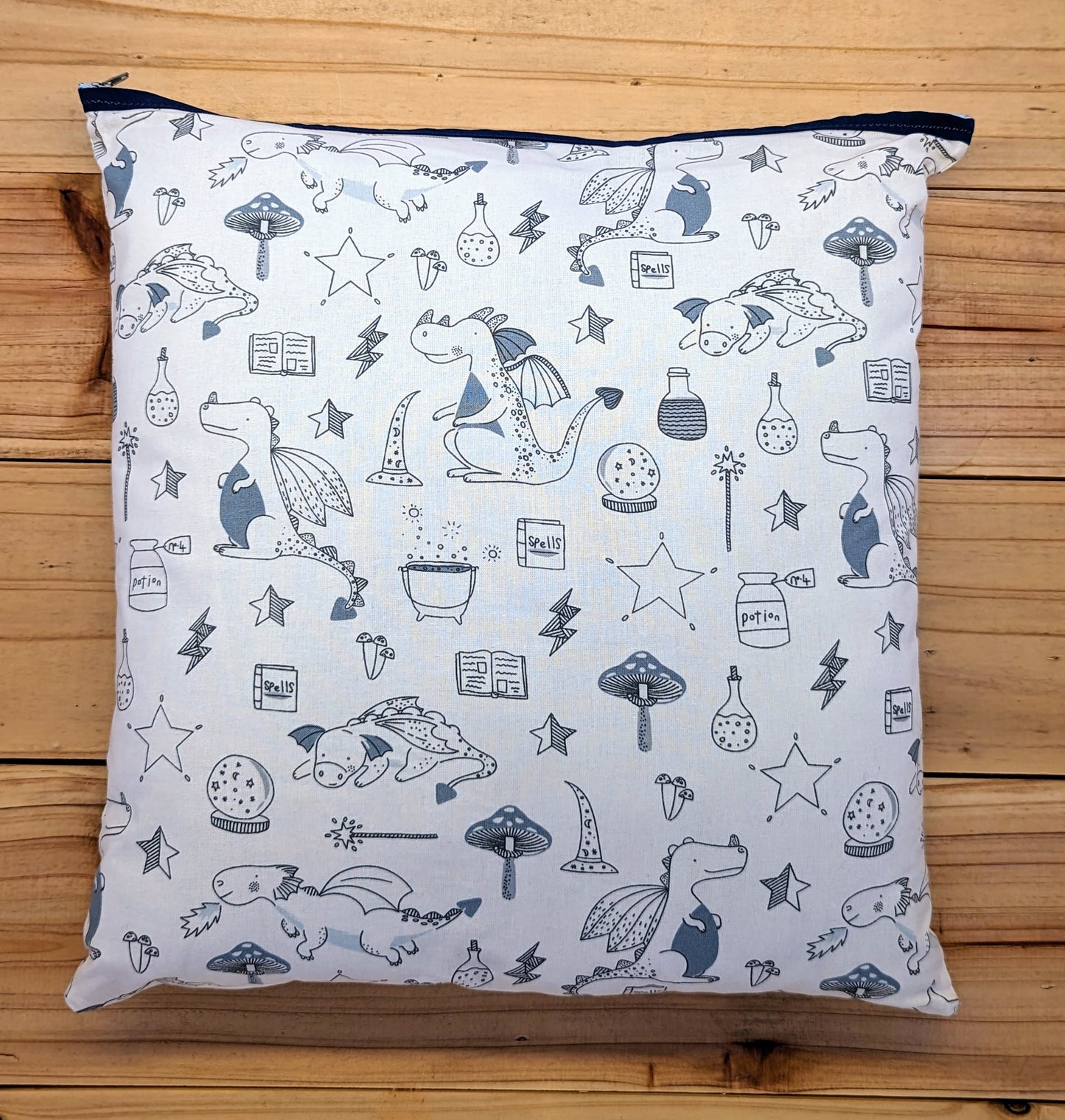 Reading Is Magical Book Pillow With Pocket
