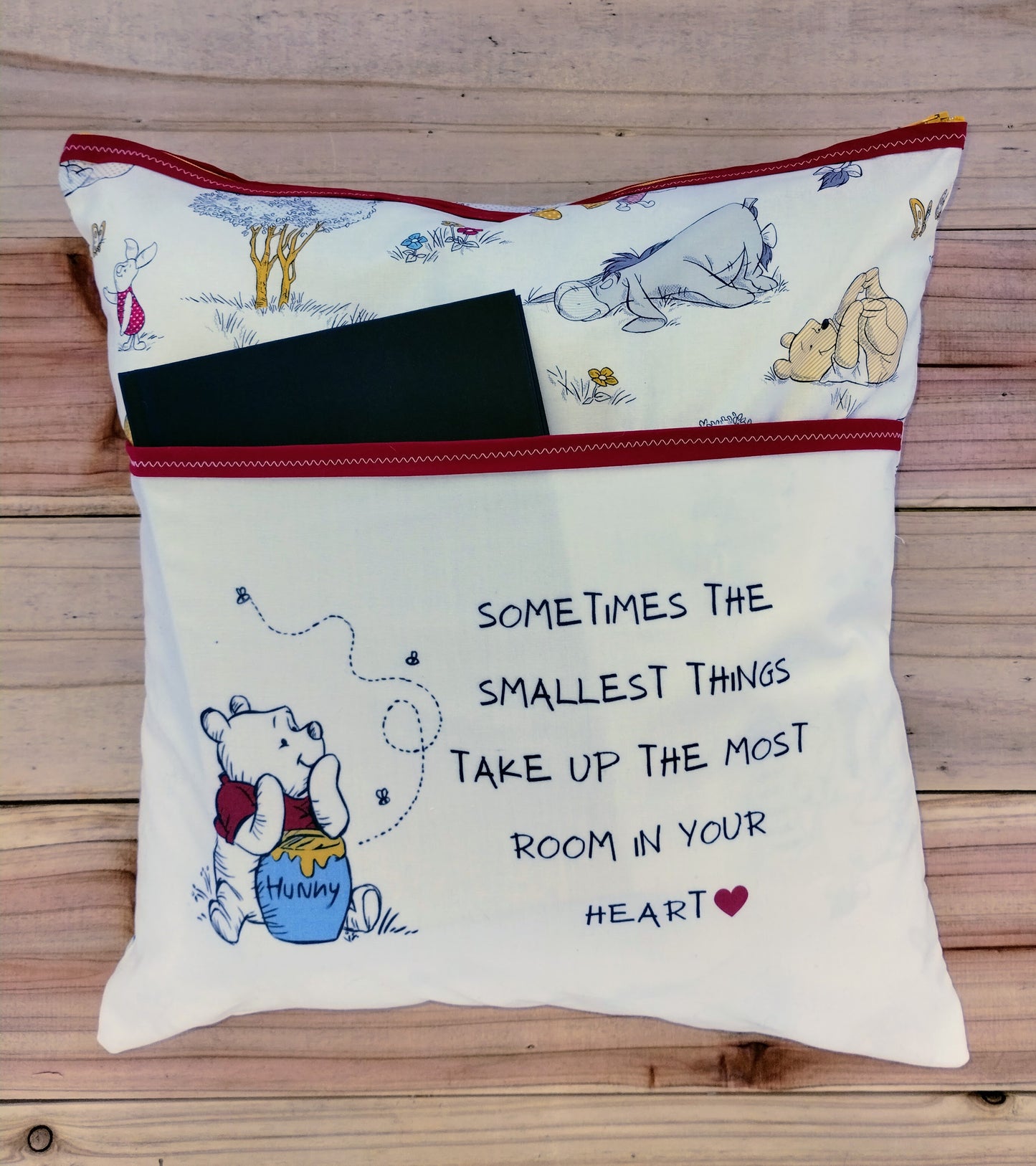 Pooh Bear Book Pillow Design 1
