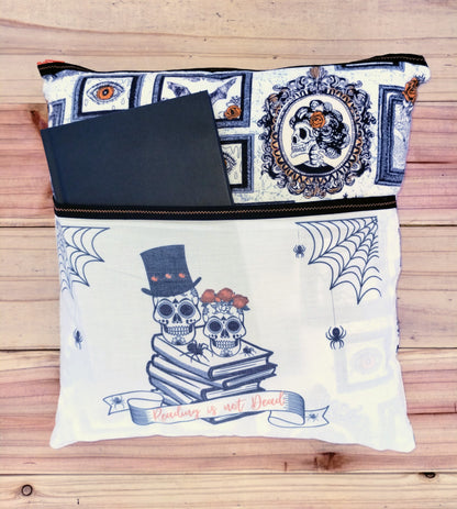 Reading Is Not Dead Book Pillow