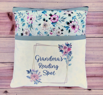 Grandma's Reading Spot Book Pillow