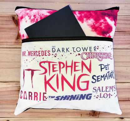 I Read With "The King" Book Pillow